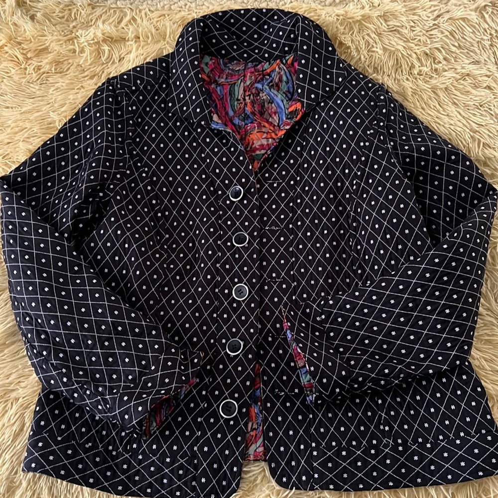 Chico’s Reversible Cotton Jacket